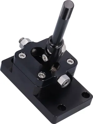 Image de Modification automobile Throw Shifter Billet Compatible avec Chevrolet Camaro / Firebird LS Engine 93‑02 Noir