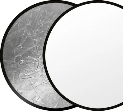 Produktbild von Faltreflektor silber/weiß Ø 60 cm