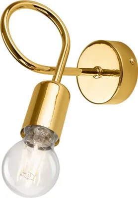 Produktbild von Bioledex verspielte Wandleuchte E27 gold Metall