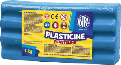Productafbeelding van Plastiline klei, 1 kg, Astra, blauw