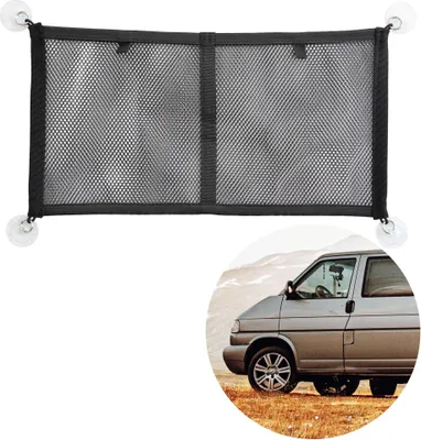 Obrázek produktu pro 040 Síťka na uskladnění věcí, vhodná pro velká okna vozů VW T7, T5, T6, Multivan