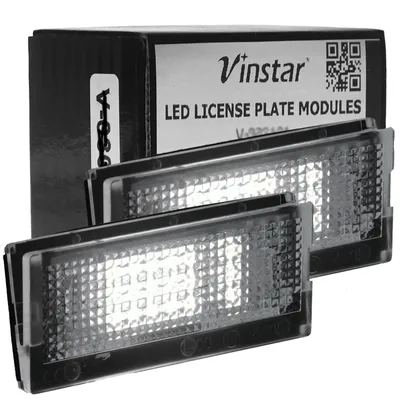 Produktbild von Vinstar LED Kennzeichenbeleuchtung kompatibel mit BMW E46 Limousine Touring 1998-2005