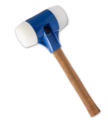Produktbild von PFLASTERHAMMER PROFI HAMMER PLATTENLEGERHAMMER GUMMIHAMMER 3,2 kg (MBM07)