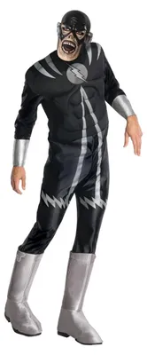 Produktbild von Rubies DC Comics Zombie Flash Kostüm Overall mit Muskelbrust und Maske XL