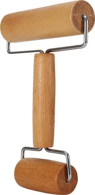 Produktbild von Nudelholz Gebäck- und Pizzabäckerrolle Holzbacken Küchenutensilien