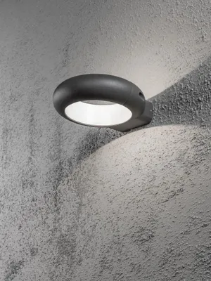 Productafbeelding van Konstsmide LED Außenwandleuchte Rovigo Anthrazit IP54 5W 350lm Warmweiß 3000K Up&Down