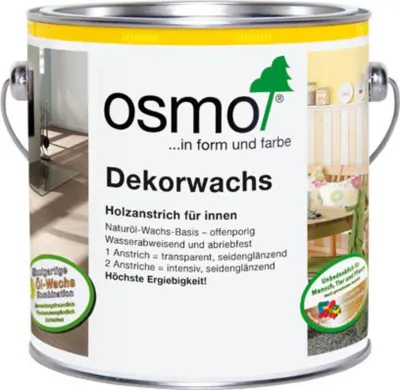 Produktbild von OSMO 3119 Dekorwachs Seidengrau 750ml