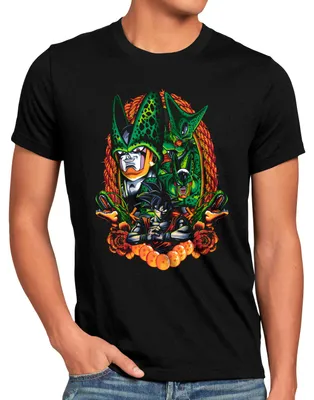 Produktbild von style3 Cell Cyborg Herren T-Shirt super dragon saiyan z gt