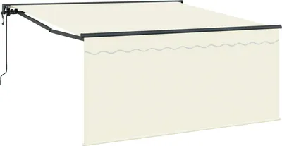 Immagine prodotto di Tenda Retrattile Crema 300 x 250 cm Poliestere e Alluminio