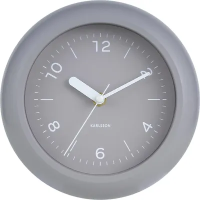 Produktbild von Karlsson - Wanduhr Slope - Warmes Grau - Ø20cm