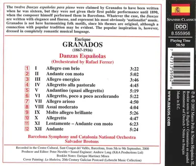 Produktbild von Brotons, S: Spanische Tänze