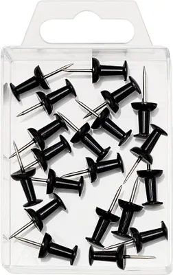 Produktbild von WEDO Pinnnadeln sw. 20 St. 4003801000473