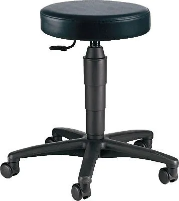 Produktbild von Topstar - Aufsatzhocker Tec 70, ohne Fußring, mit Rollen, schwarz