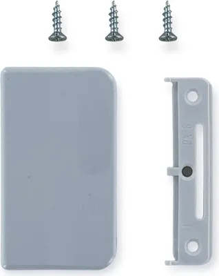Produktbild von OTT-beschlagswelt GKG Balkontürgriff BG537001 PVC silbergrau