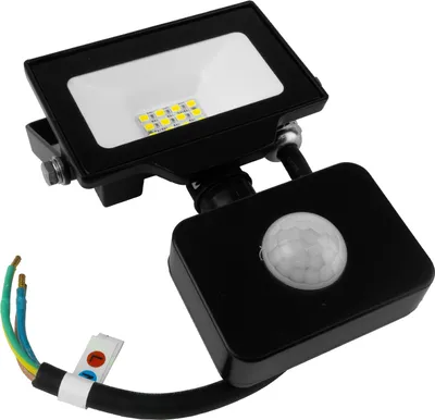Produktbild von G-Tech Led-Flutlicht 10W Ac220-240V 50/60 Hz Ip65 Schwarz