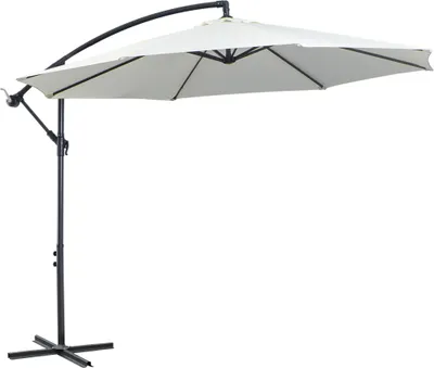Produktbild von Wetterbeständig Polyester Stahl Sonnenschirm Kurbel
