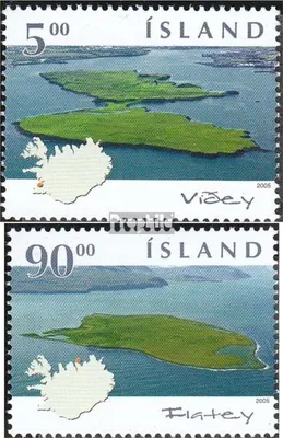 Produktbild von Briefmarken Island 2005 Mi 1082-1083 (kompl.Ausg.) postfrisch Inseln