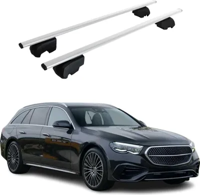 Image de Barres de toit Transversales pour Mercedes Classe E W213 2016-2023 ABE