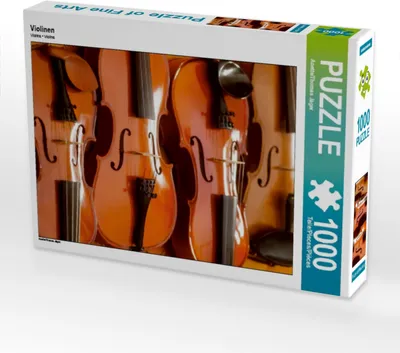 Produktbild von Calvendo Violinen 1000 Teile Puzzle hoch 480x640mm, Jäger Anette/Thomas; 7343069
