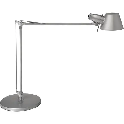 Produktbild von MAUL Tischleuchte MAULrock E27 LED 3.000 K Standfuß silber