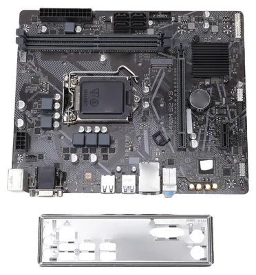 Obrázek produktu pro Základní deska H410M V3 S2 M, formát ATX, podpora dvoukanálové paměti DDR4 DIMM, rozhraní PCI E 3.0, Serial ATA III, USB3.2 Gen1, RJ45, pro stolní počítače, kompatibilní s procesory LGA 1200