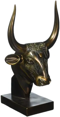 Produktbild von Ibenzoa® Apis‑Figur – detaillierte ägyptische Stier‑Gott Dekofigur, 9 x 16,5 x 26,5 cm, aus Steinsplitt & hochwertigem Harz für Haus & Garten