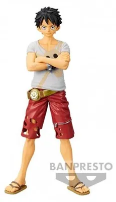 Produktbild von One Piece Film Red vol.6 Die Grandline Männer Luffy Figur 16cm