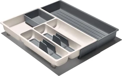 Image de OXO-Organisateur de tiroirs réglable grisGoodGrips