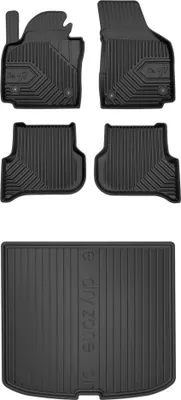 Produktbild von FROGUM Gummimatten Auto Fußmatten + Kofferraummatte für SEAT Altea XL 2004-2015