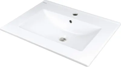 Produktbild von Keramisches Waschbecken mit Platz für eine Mischbatterie