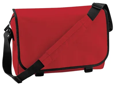 Produktbild von Bagbase Schultertasche / Messenger-Tasche, 11 Liter FK197 (Einheitsgröße) (Rot)