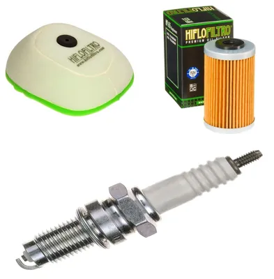 Obrázok produktu pre Servisná sada pre KTM EXC-F 250 ie4T Sixdays 2012–2013 – filter a zapaľovacia sviečka od Pamoto – nová