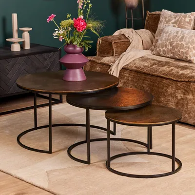 Produktbild von Starfurn - Xaro Couchtisch - 75 cm - 3er Set