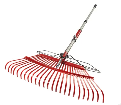 Obrázok produktu pre Universal rake with grapple, 25 tines, telescopic