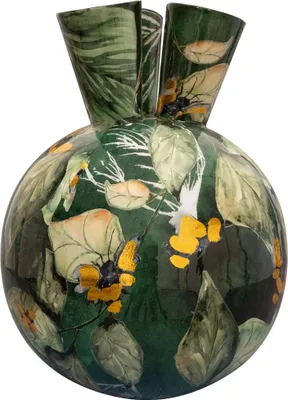 Image de Collection TS - Vase Tulipe Vert abeille - 33x40