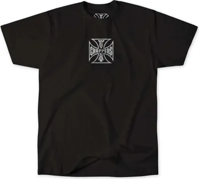 Image de West Coast Choppers T-Shirt Herren WCC Parts Tee Black/White schwarz XL