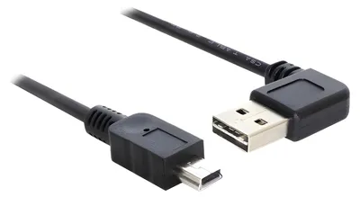 Produktbild von DeLock USB 2.0 A > Mini-B (ST-ST) 0,5m Adapterkabel