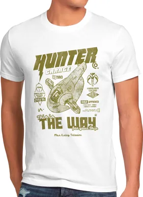 Produktbild von A.N.T. Hunter Repairshop Herren T-Shirt yoda mando kopfgeldjäger