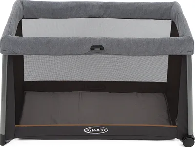 Produktbild von Graco FoldLite™ Kinderreisebett, für Babys ab Geburt bis ca. 3 Jahre (15 kg), besonders leicht & kompakt, auch als Laufstall nutzbar, Shadow