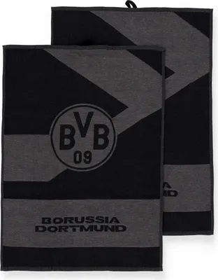 Produktbild von Borussia Dortmund BVB Geschirrtücher Borussia Dortmund 2er Set