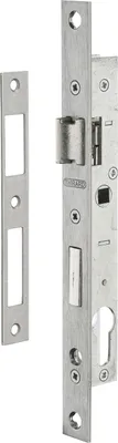 Image de Boitier de serrure encastrable à cylindre pour menuiserie métallique, axe 10.5mm, bouts carrés, zingué - THIRARD
