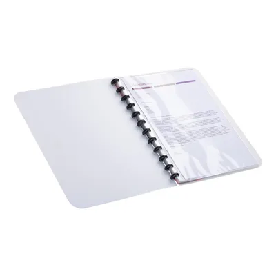 Produktbild von ELBA Ringmappe manageMe 100551986 DIN A4 PP farblos +25Hüllen