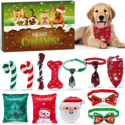 Immagine prodotto di Giocattoli natalizi per animali domestici, gatti e cani, kit fai da te, regalo