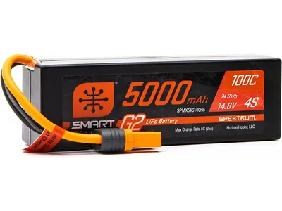 Obrázek produktu pro Spektrum Smart G2 LiPo 14.8V 5000mAh 100C HC IC5