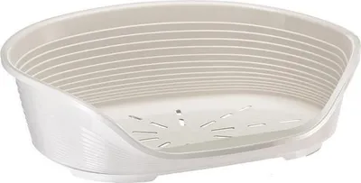 Obrázok produktu pre Pelech pre psa plastový SIESTA DLX 8 biely 82x59,5x25cm FP 1ks
