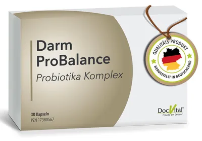 Produktbild von DocVital® Probiotika Darmflora Komplex, 16 Bakterienstämme, 9 Mrd. KBE