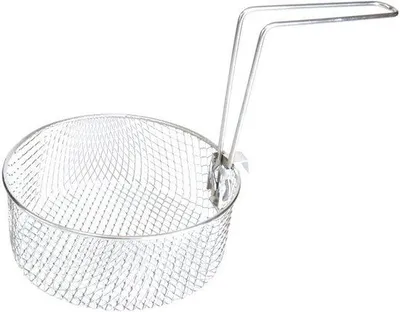 Produktbild von Grosser Edelstahl-Frittierkessel mit großem Ausguss für effizientes Kochen und einfaches Servieren