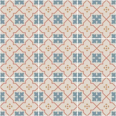 Obrázek produktu pro Samolepicí nálepky na obklady do kuchyně a koupelny – 9 nálepek Fotina Azulejo – 9 nálepek o rozměrech 15 x 15 cm