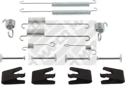 Produktbild von MAPCO Zubehörsatz Bremsbacken 9158 Hinten für FORD MONDEO II Kombi (BNP)
