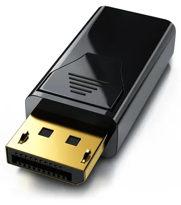 Obrázok produktu pre CSL - Adaptér DisplayPort na HDMI - DP 1.2 4K Ultra HD 4K x 2K pri 30 Hz - Full HD 1080p - 32 bitov True Colour - 3D - HDCP - ideálny pre grafické karty notebookov PC a MAC - pozlátené kontakty